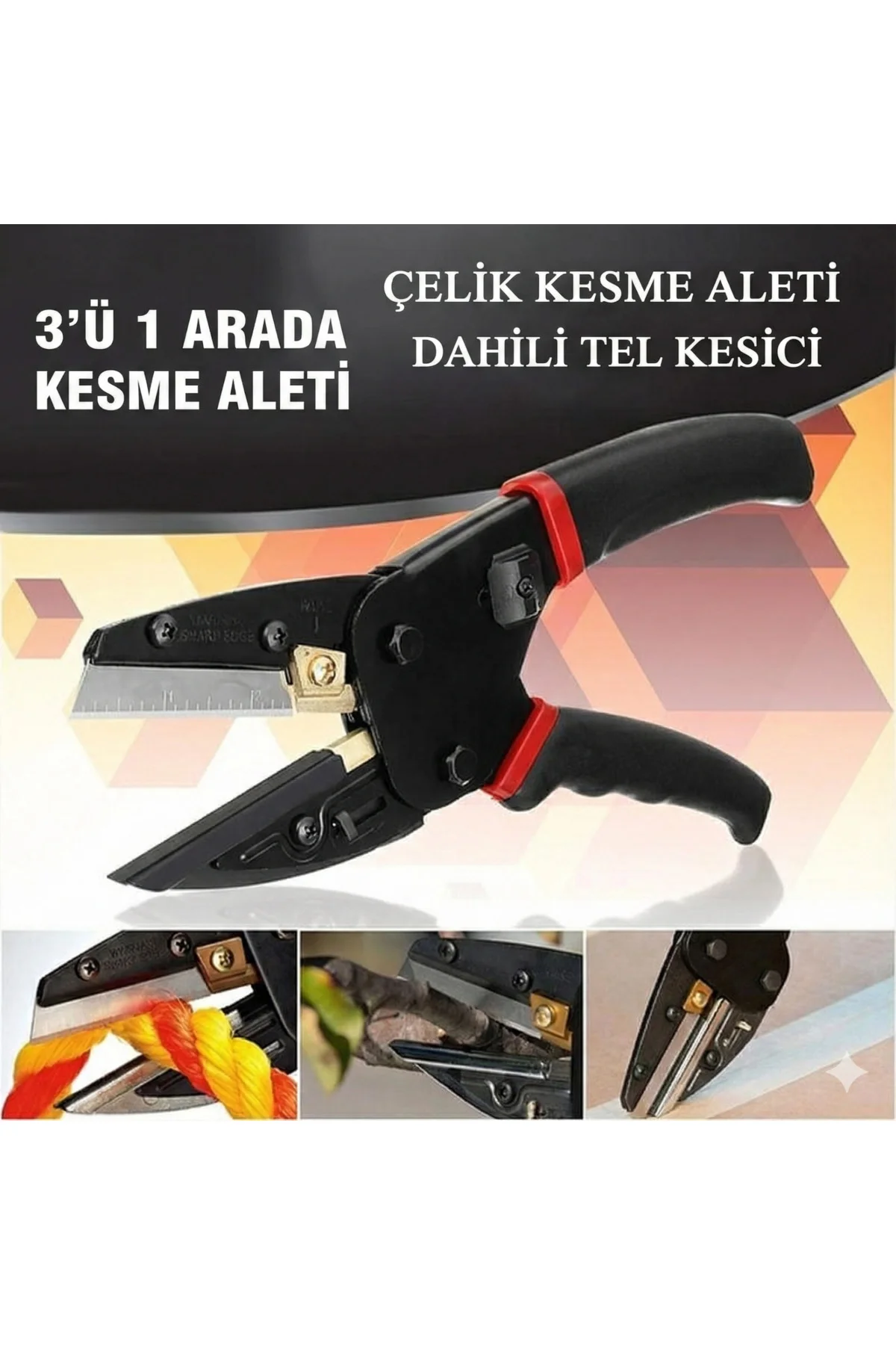 Multi Cutter Kalın Ve Sert Malzeme Kesme Aleti Multi Cutter Kalın Ve Sert Malzeme Kesme Aleti - Görsel 3
