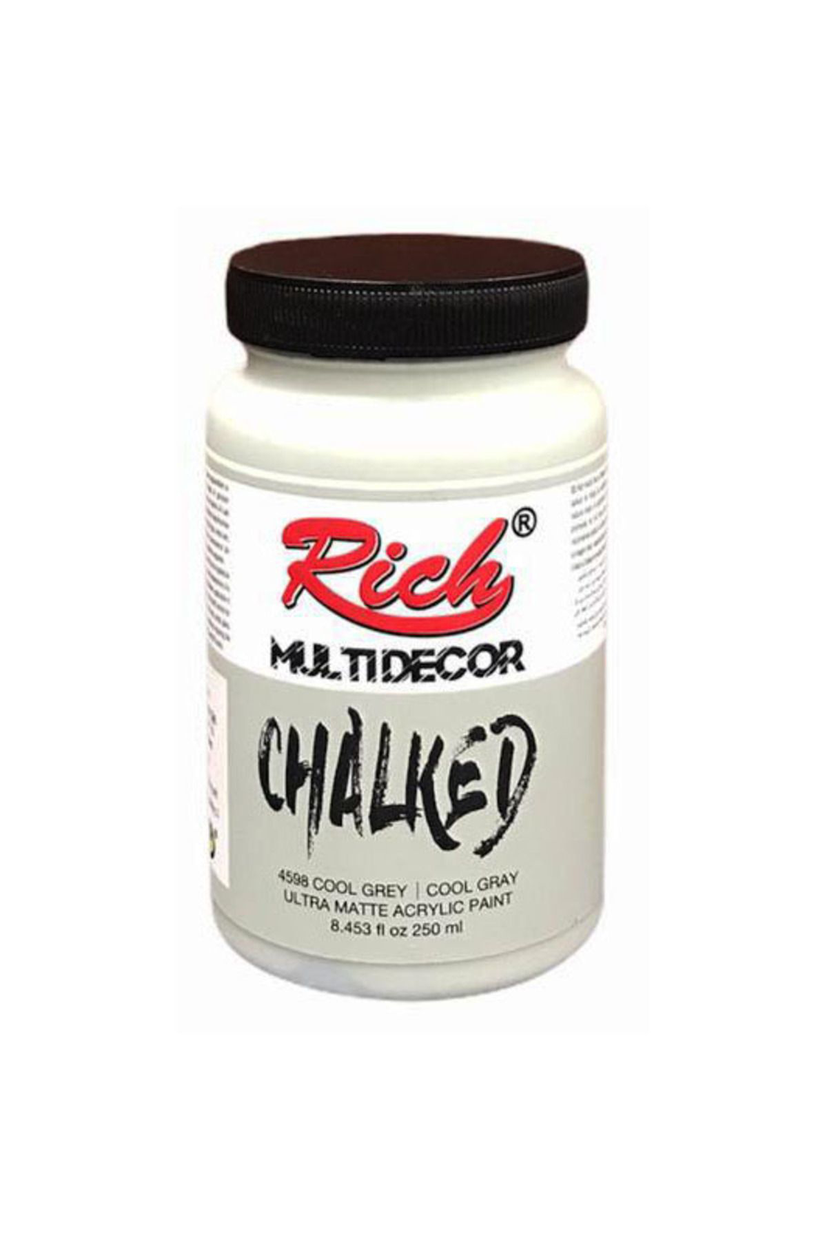Rich Multi Decor Chalked 250Ml - Cool Grey 4598