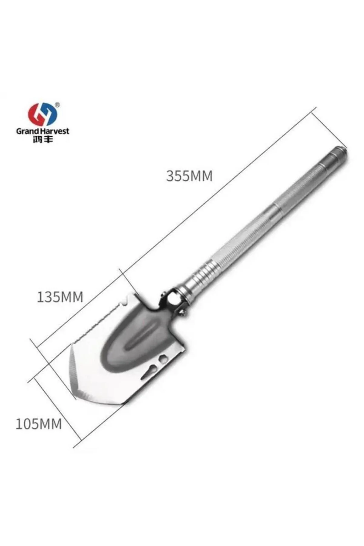 Multi Fonksiyonlu Kamp Küreği - Grand Harvest - GBC-S01-2