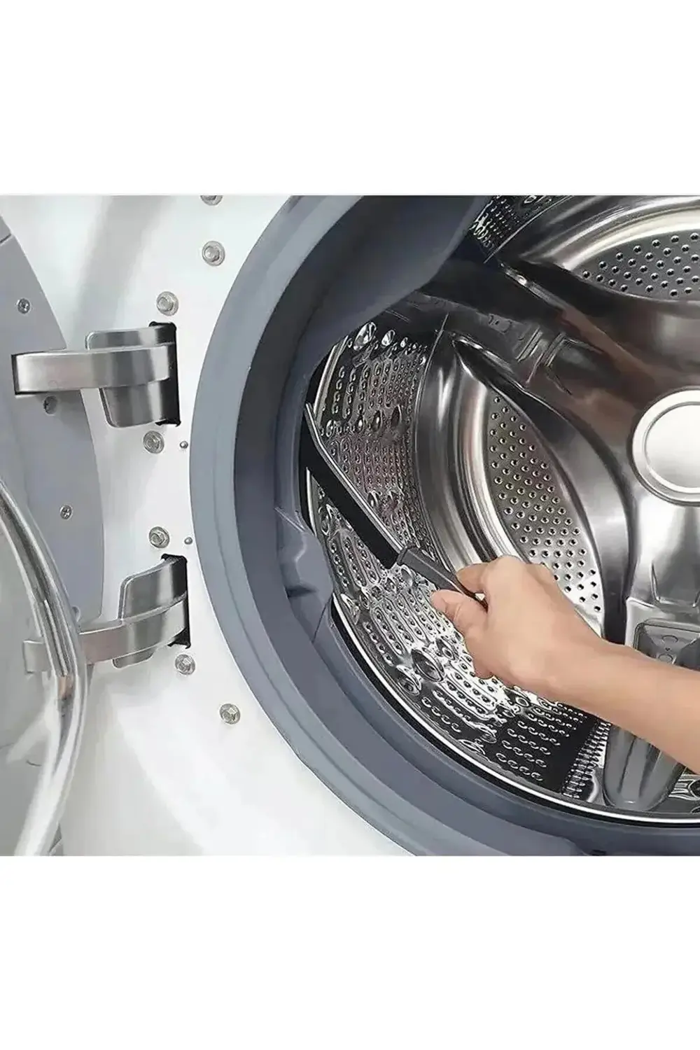 Multi İnce Temizlik Fırçası Derz Arası Banyo Mutfak Lavabo Detay