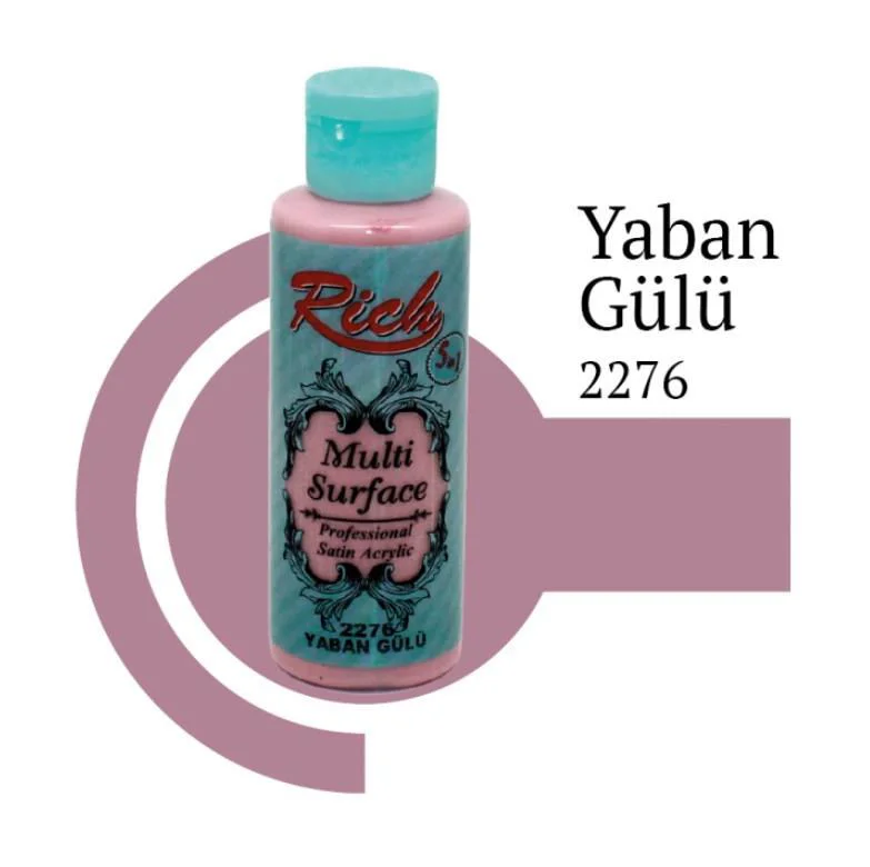 Multi Surface Akrilik Boya 120 cc – Yaban Gülü Rengi, Her Yüzeye Uyumlu Çok Amaçlı Boya Fiyatı, Yorumları ve Özellikleri