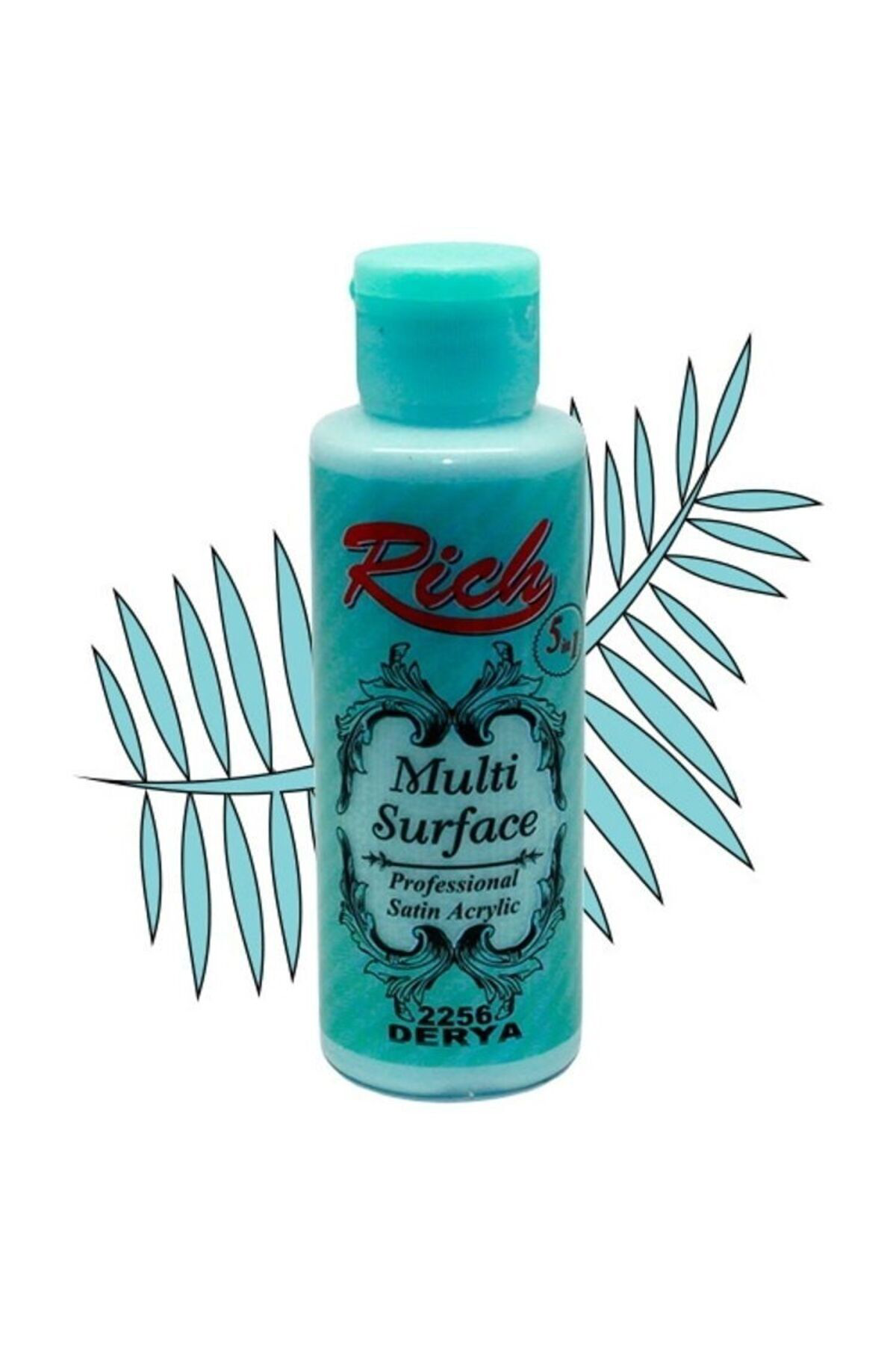 Multi Surface Her Yüzey İçin Akrilik Boya 120 cc. 2256 DERYA