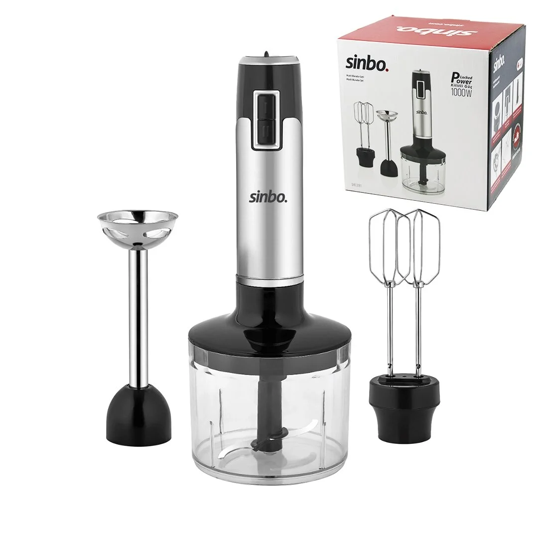 Multi Turbo El Blender Seti Ayarlanabilir Kademe Hız 700ml Hazne Shb-3181 Bx40 Fiyatı, Yorumları ve Özellikleri
