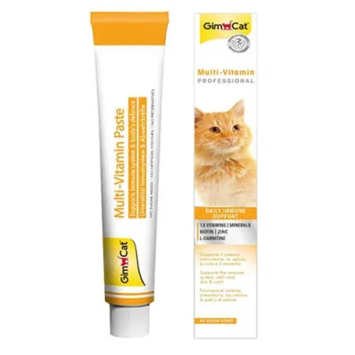 Multi Vitamin Kedi Macunu 100 Gr — Kediniz İçin Güçlü Bağışıklık Desteği Multi Vitamin Kedi Macunu 100 Gr — Kediniz İçin Güçlü Bağışıklık Desteği