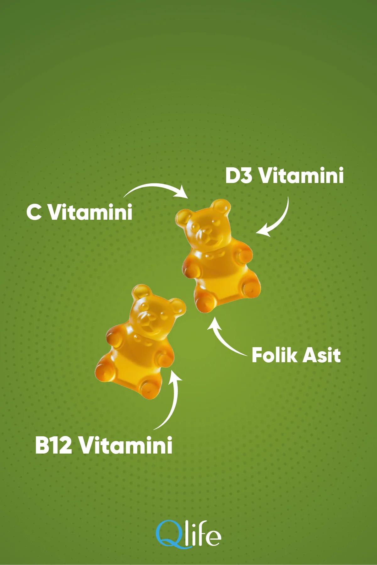 Multi Vitamin Kids Complete Gummies Çocuklar İçin Multivitamin Çiğnenebilir Vitamin 60 Adet