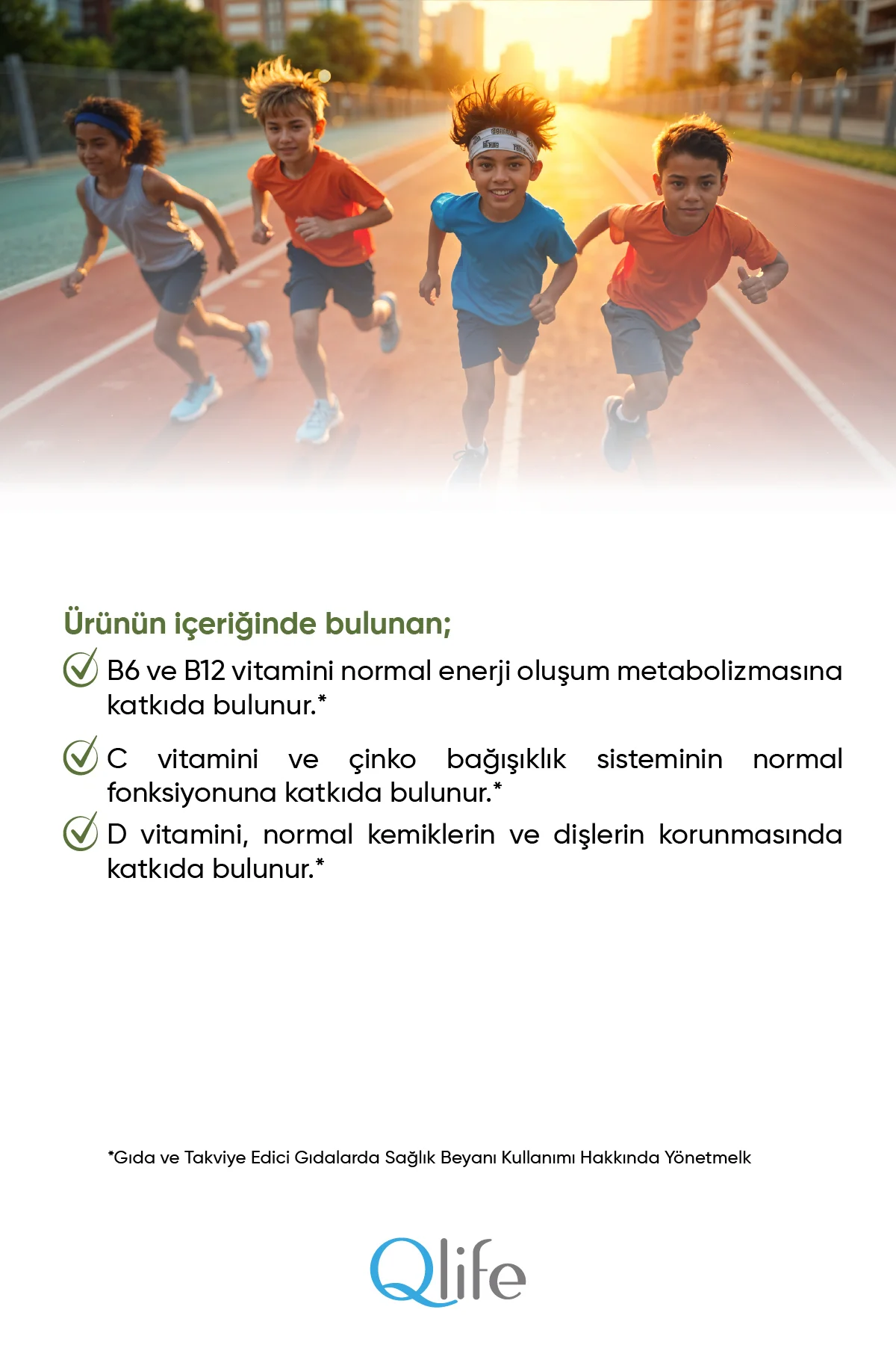 Multi Vitamin Kids Complete Gummies Çocuklar İçin Multivitamin Çiğnenebilir Vitamin 60 Adet