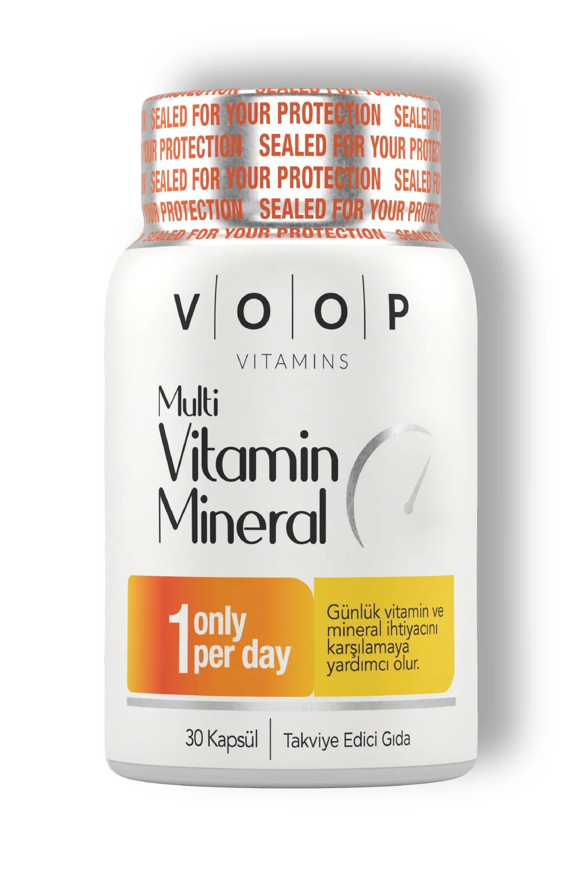 Multi Vitamin & Mineral - 30 Kapsül ( 11 Vitamin & 9 Mineral ) Fiyatı, Yorumları ve Özellikleri