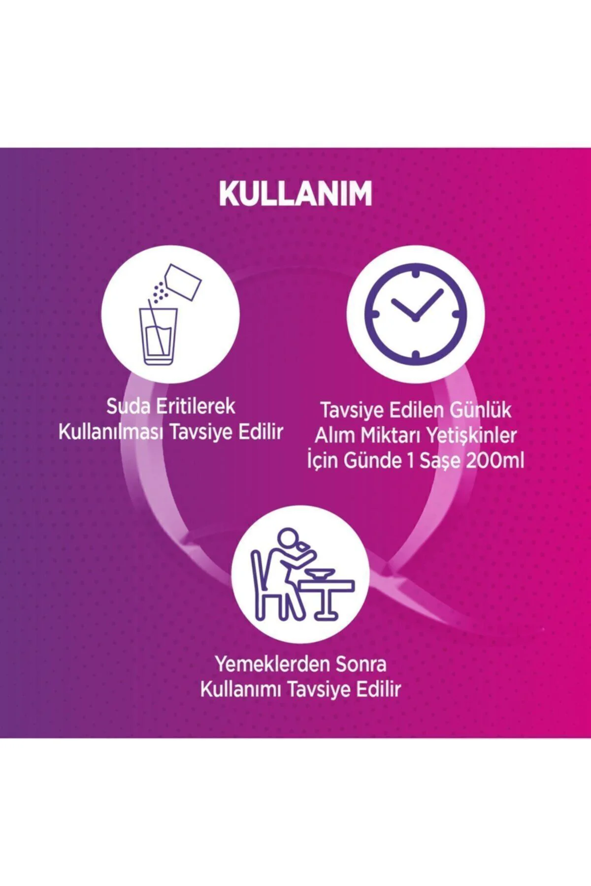 Multi Vitamin Mineral - Multivitamin ve Mineral Takviyesi Ahududu Aromalı 30 Saşe