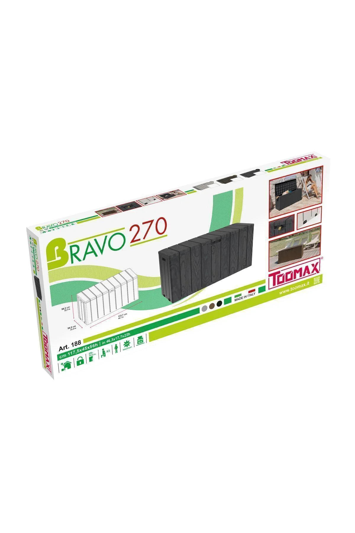 Multibox Bravo 270 - Antrasit Fiyatı, Yorumları ve Özellikleri
