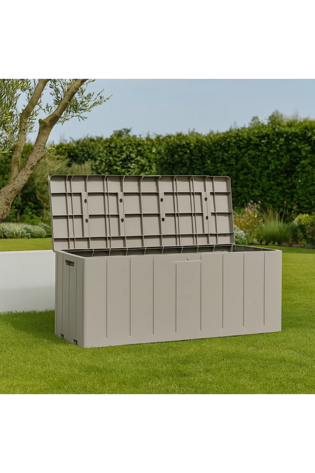 Multibox Bravo Çok Amaçlı Sandık 270 L Açık Gri