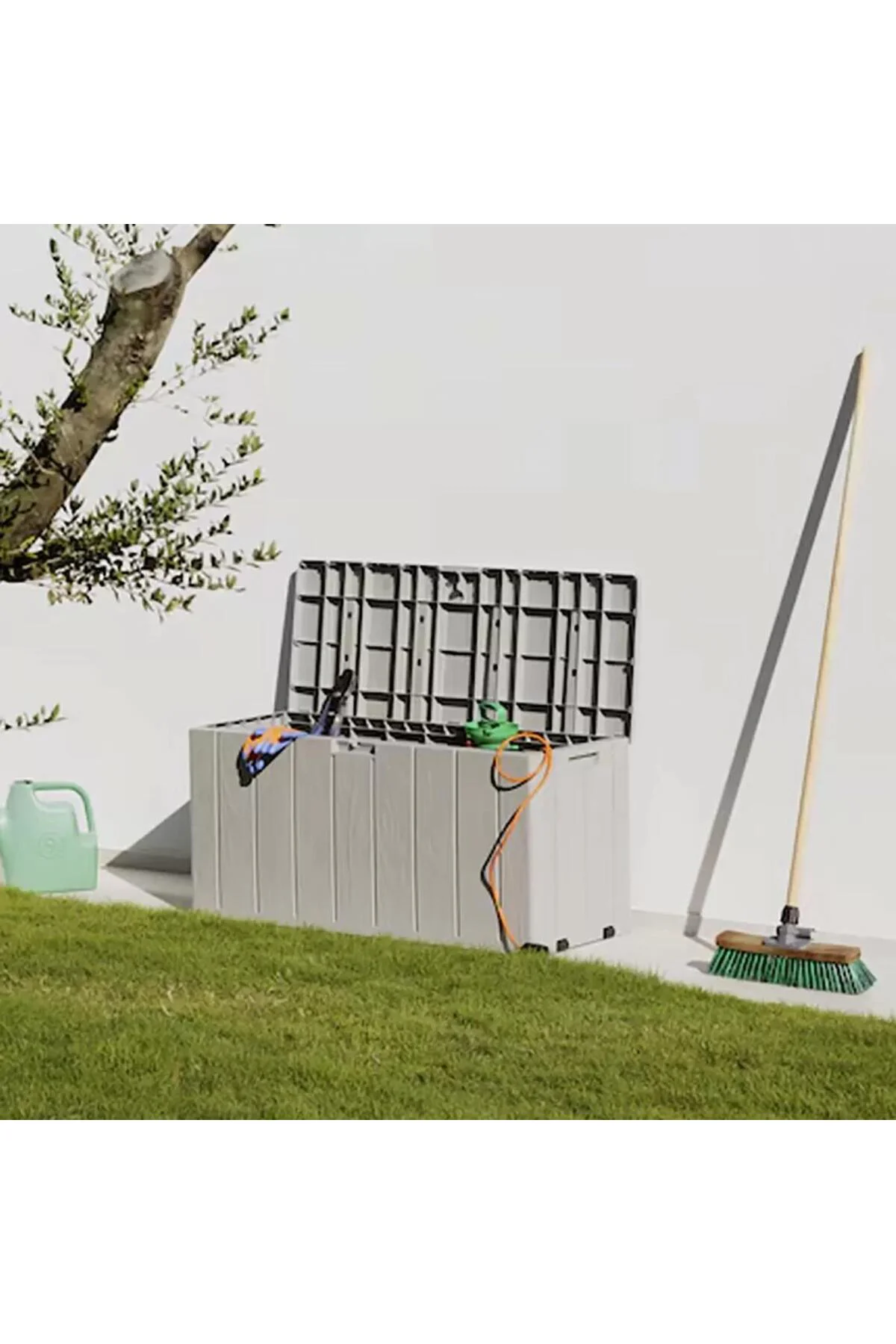 Multibox Bravo Çok Amaçlı Sandık 270 L Açık Gri