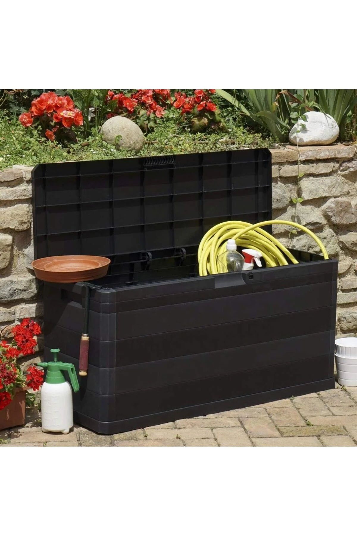 Multibox Elegance Bahçe Depolama Dolabı/Sandığı Gri