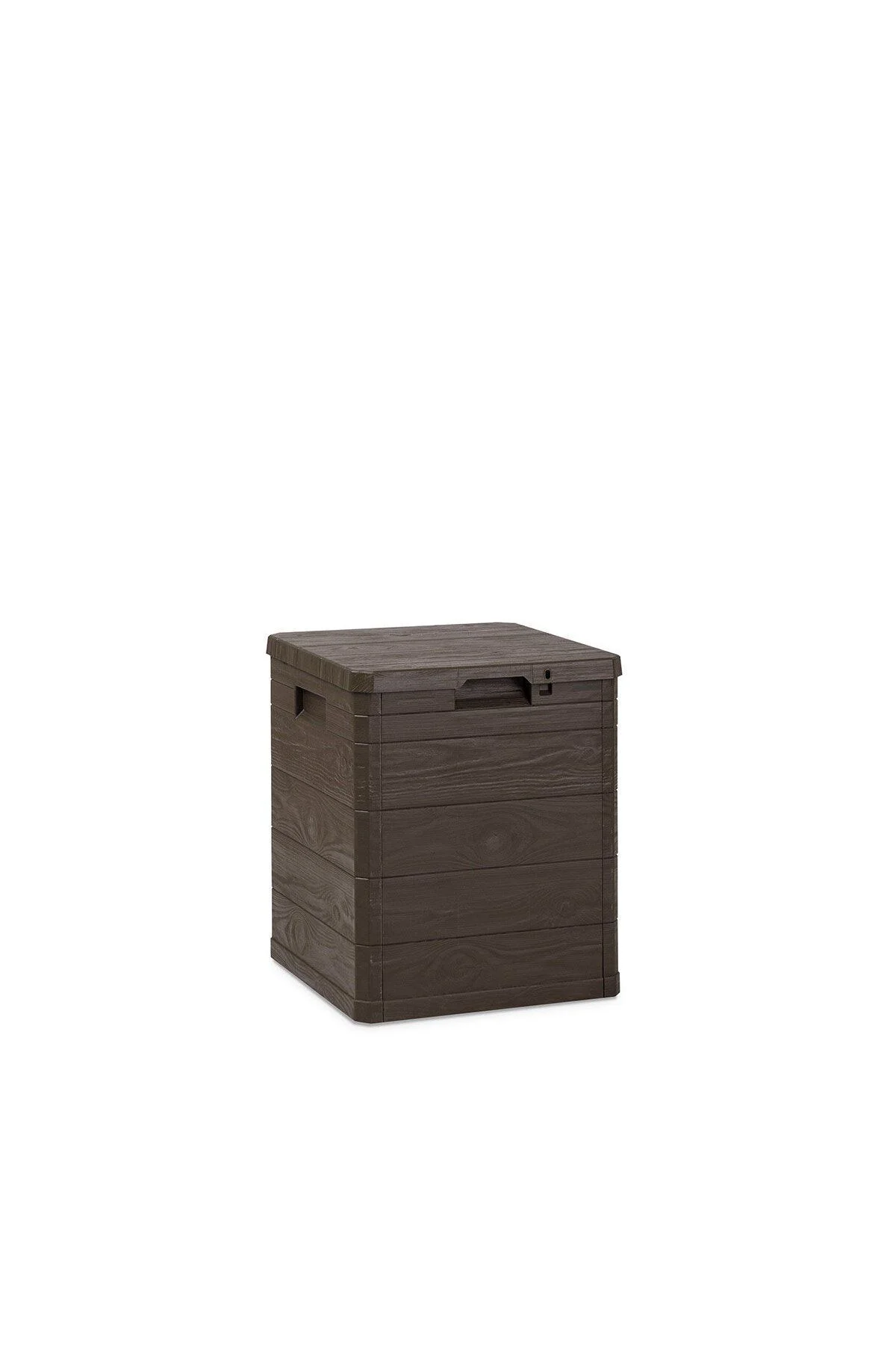 Multibox Woody's 90lt Bahçe Depolama Sandığı , Plastik Sandık , Bahçe Dolabı - Görsel 5