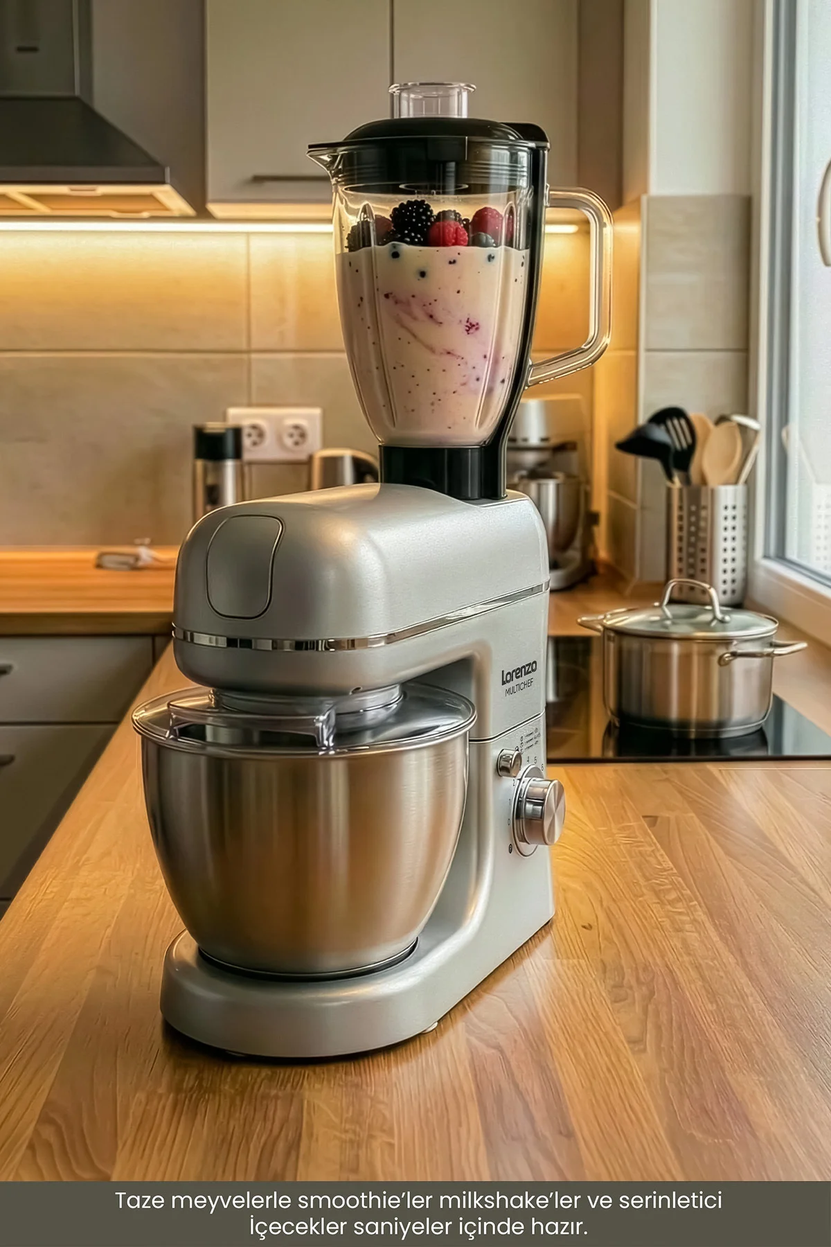 Multichef Stand Mixer 3in1 Hamur Yoğurma Blender Et Kıyma Makinesi Multichef Stand Mixer 3in1 Hamur Yoğurma Blender Et Kıyma Makinesi Fiyatı, Yorumları ve Özellikleri