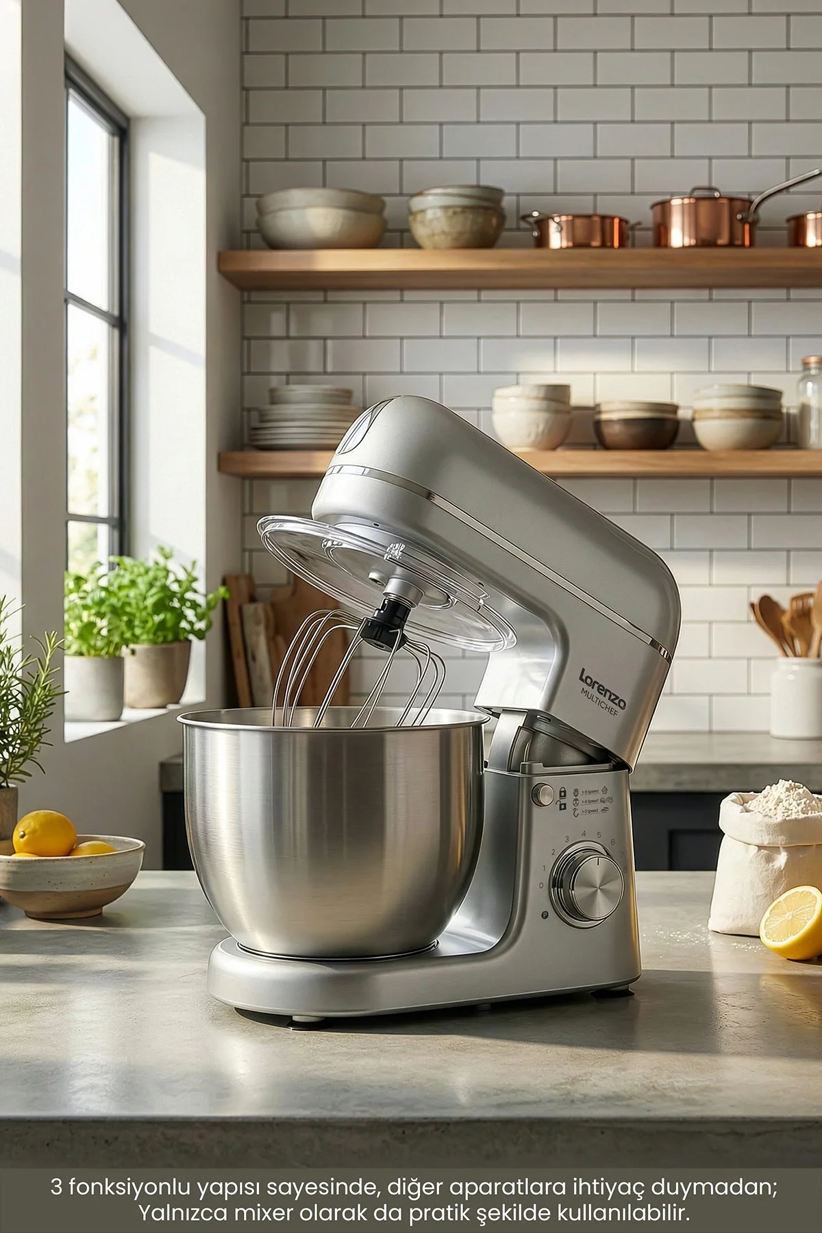 Multichef Stand Mixer 3in1 Hamur Yoğurma Blender Et Kıyma Makinesi Multichef Stand Mixer 3in1 Hamur Yoğurma Blender Et Kıyma Makinesi Fiyatı, Yorumları ve Özellikleri