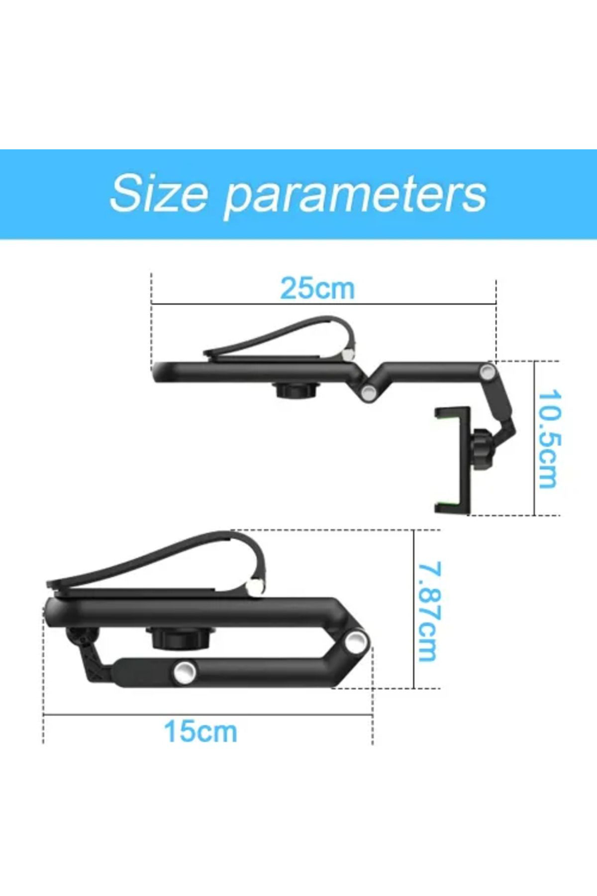 Nice Shop Multifonksiyon Araç İçi Telefon Tutucu Güneşliği Takmali Telefon Tutucu