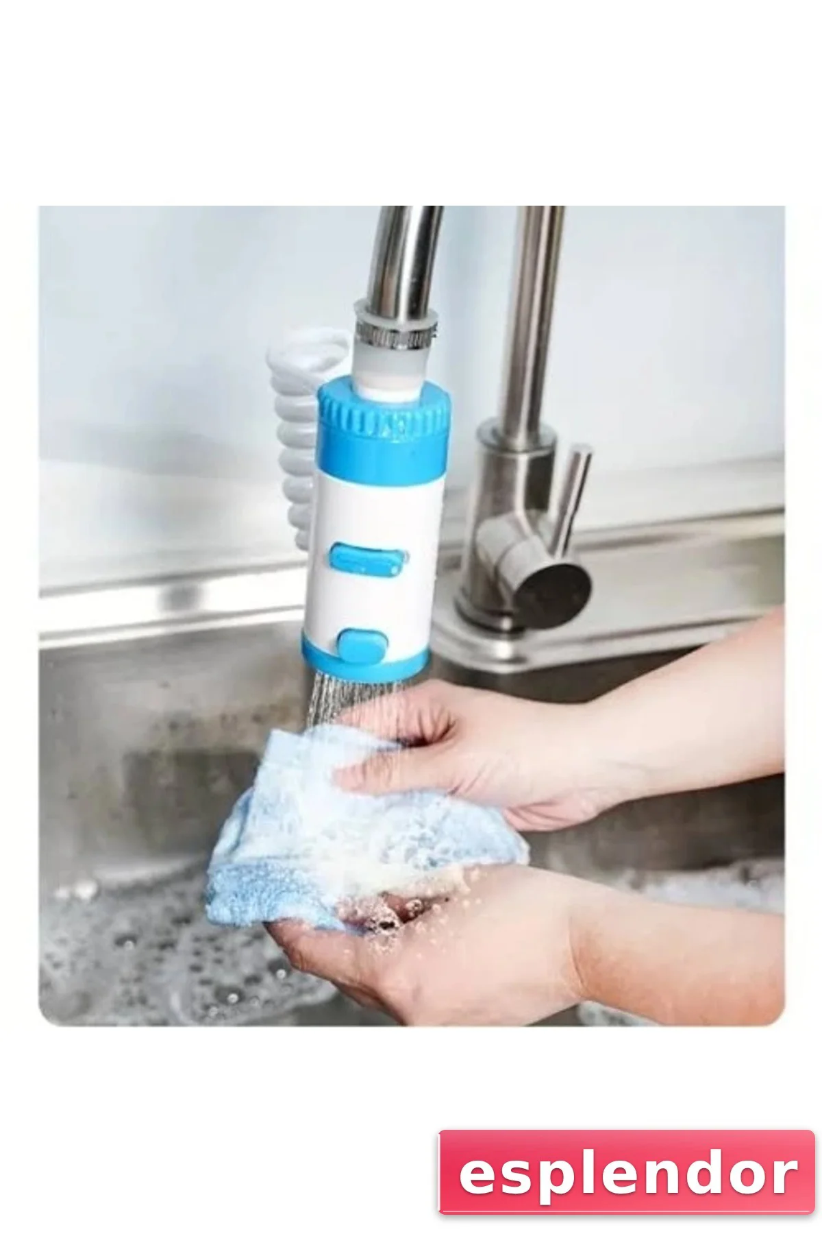 Multifonksiyonel Musluk Uzatıcı Ve Sabun Dispenseri