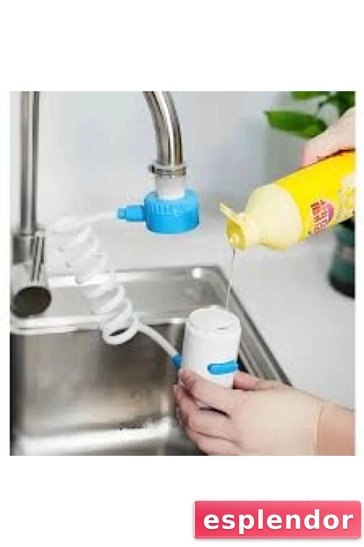 Multifonksiyonel Musluk Uzatıcı Ve Sabun Dispenseri