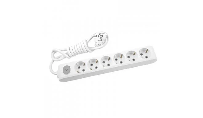 Multilet 6 lı  Anahtarlı 3 Metre Kablolu Grup Priz Fiyatı, Yorumları ve Özellikleri
