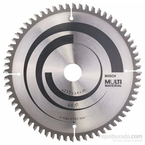MultiMaterial 235X2,4X30/25 mm 64 Diş Testere Fiyatı, Yorumları ve Özellikleri