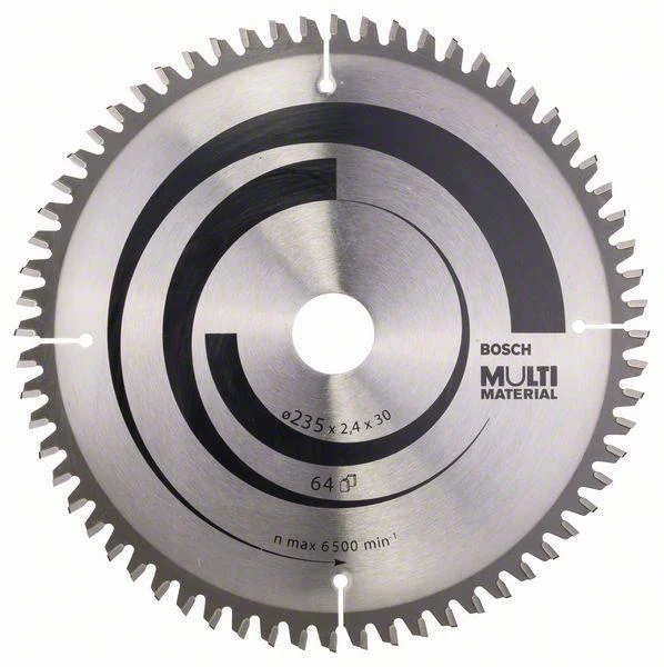 MultiMaterial 235X2,4X30/25 mm 64 Diş Testere