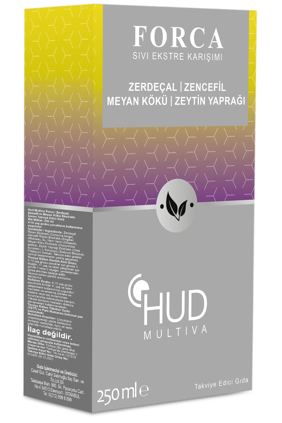 Multiva Forca Sıvı Ekstre Karışımı 250 Ml