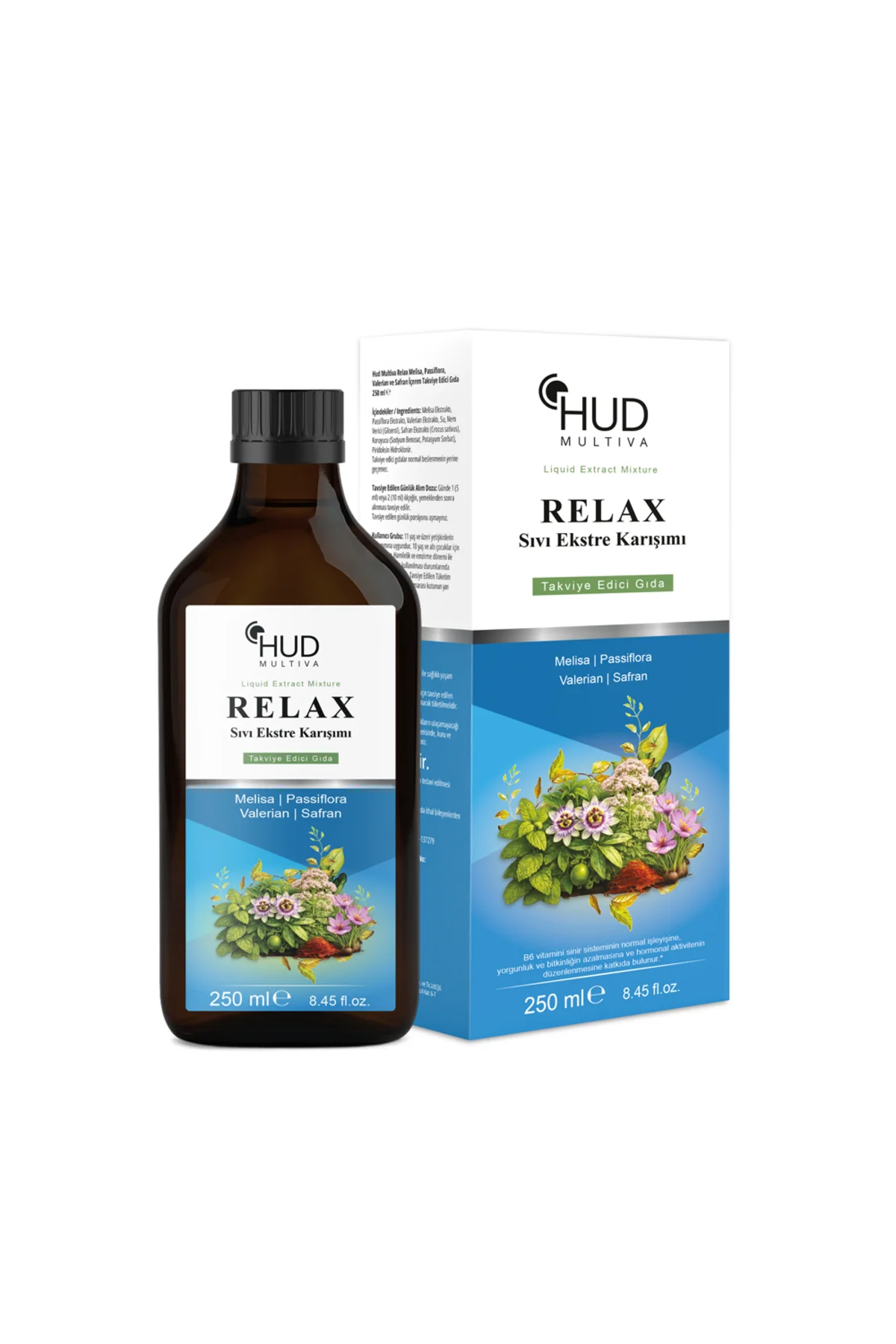 Multıva Relax Sıvı Ekstre Karışımı 250 Ml