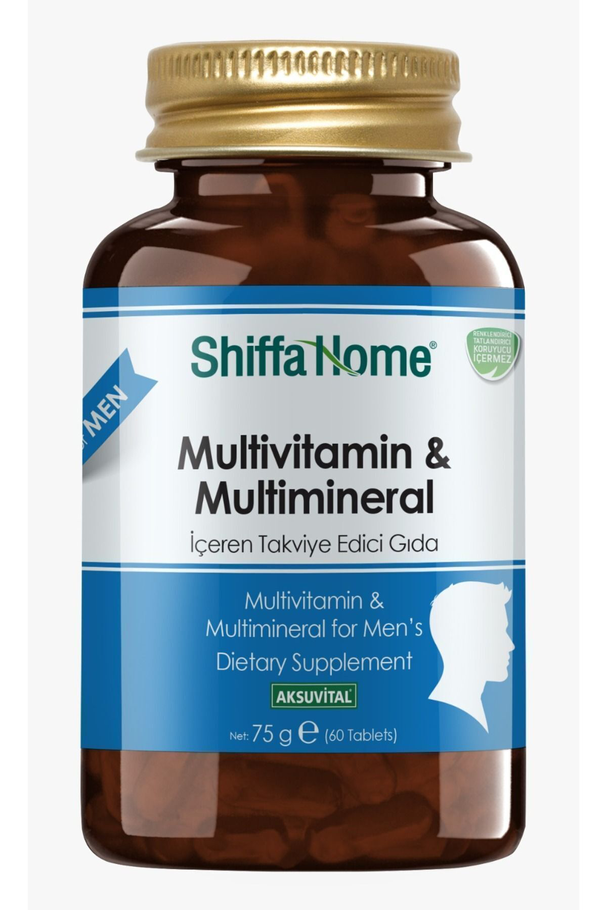Multivitamin Ve Multimineral - 60 Tablet - Erkek / Men