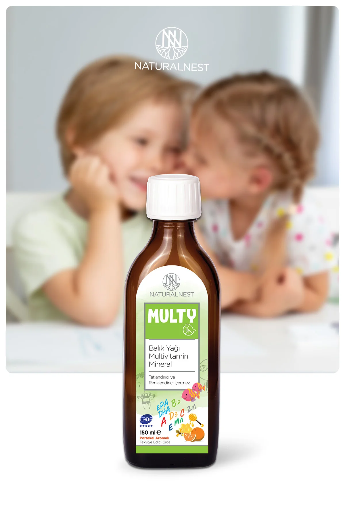 Multy Balık Yağı Şurup 150 ml — Multivitamin Mineral