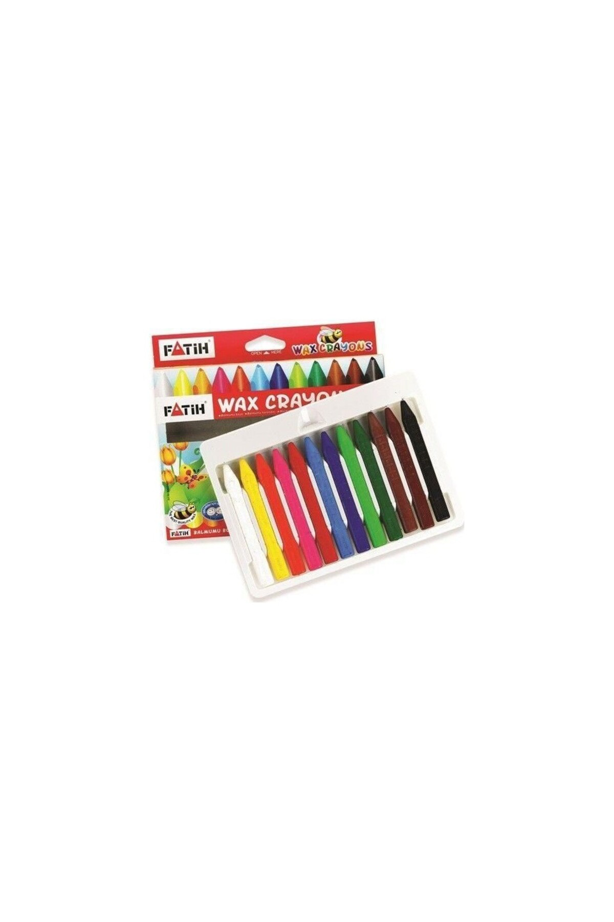 Fatih Mum Pastel Boya Wax Crayon Jumbo 12 Renk 50220