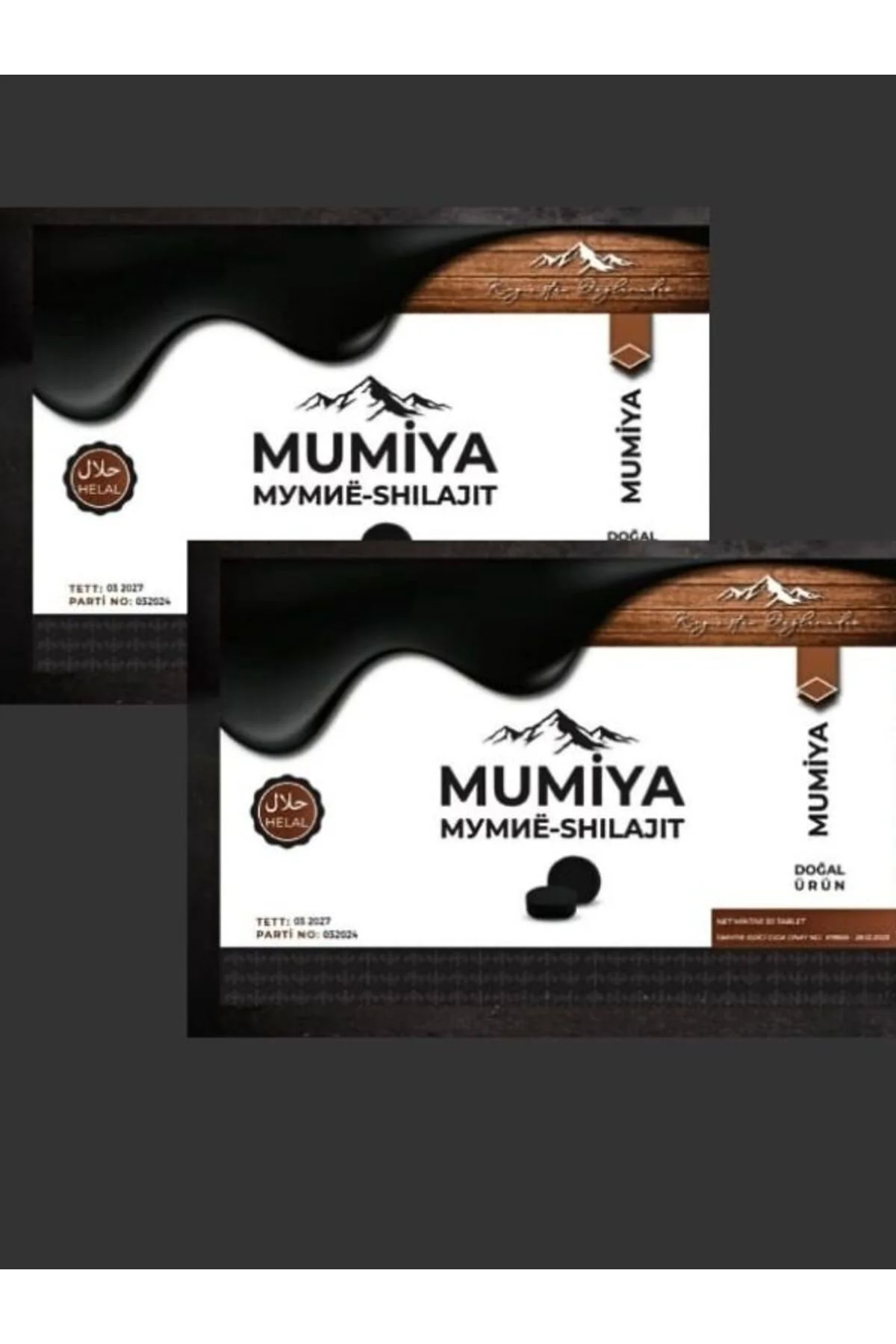 Mumiyo Tablet 30'lu Tablet Mumiya Tablet 2 ADET