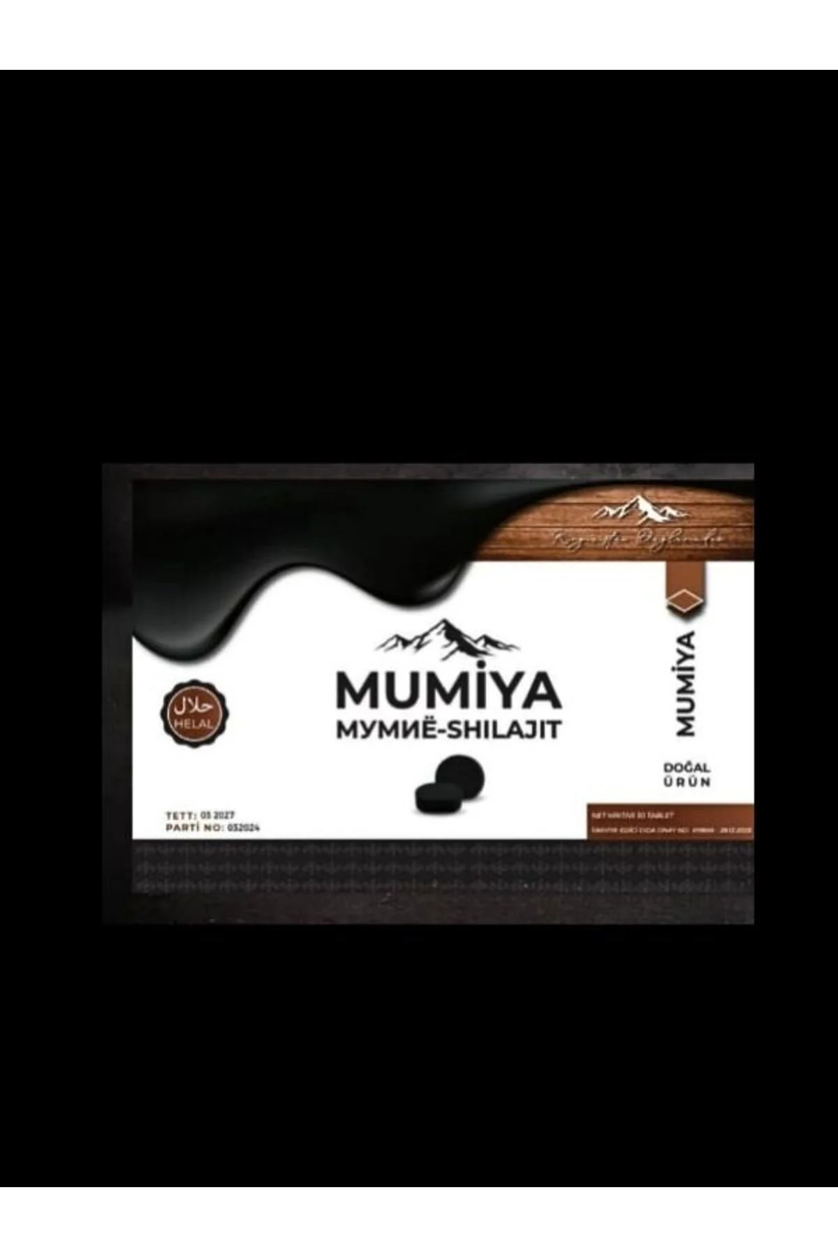Mumiyo Tablet 30'lu Tablet Mumiya Tablet 2 ADET