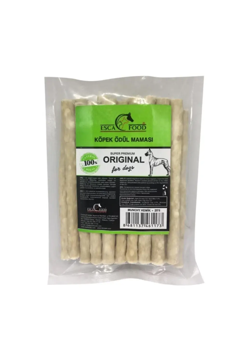 Munchy Çubuk 12 Cm 8 Gr*25'li