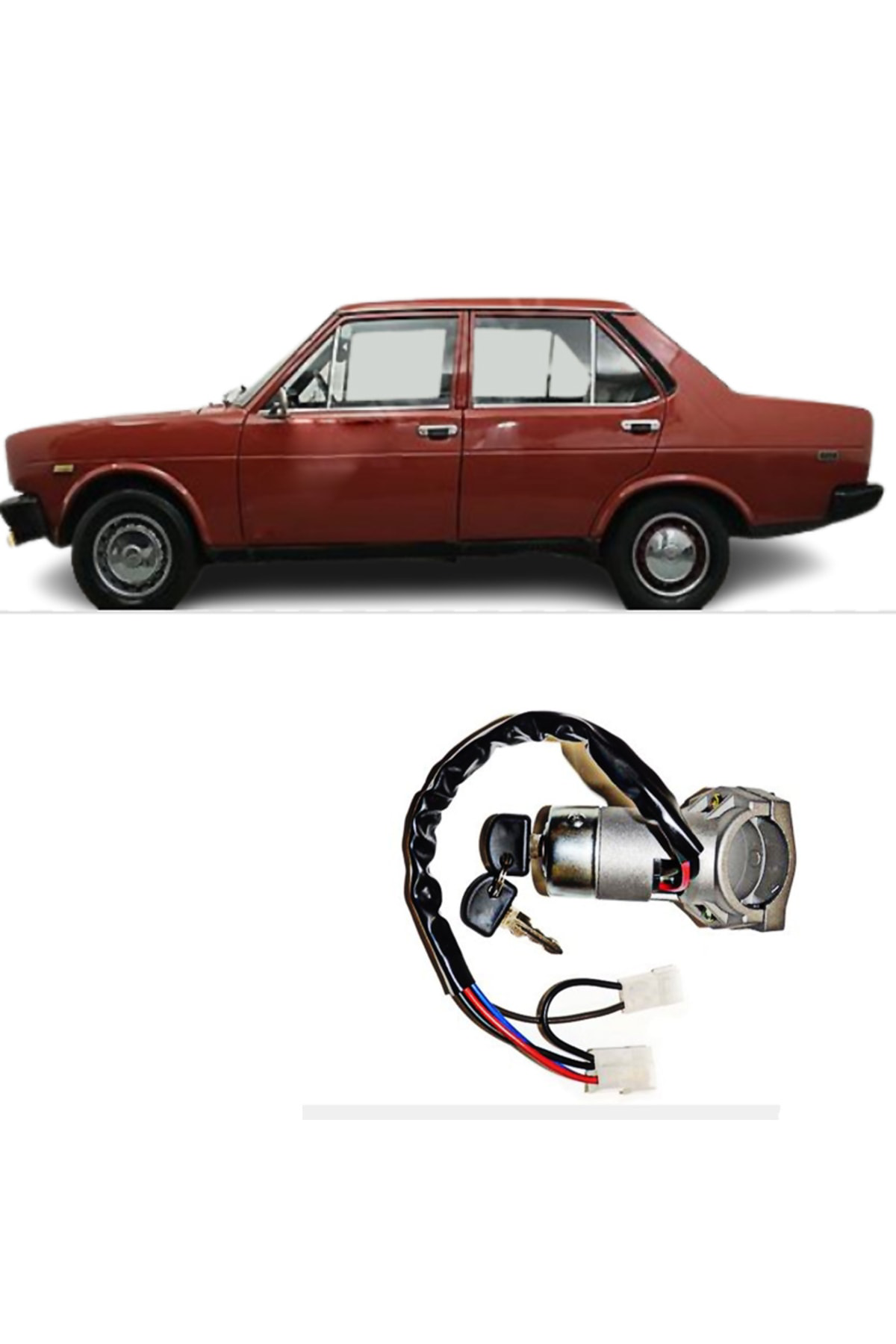 Crn Murat 131 Kontak Anahtarı Çift Soketli Gövdeli