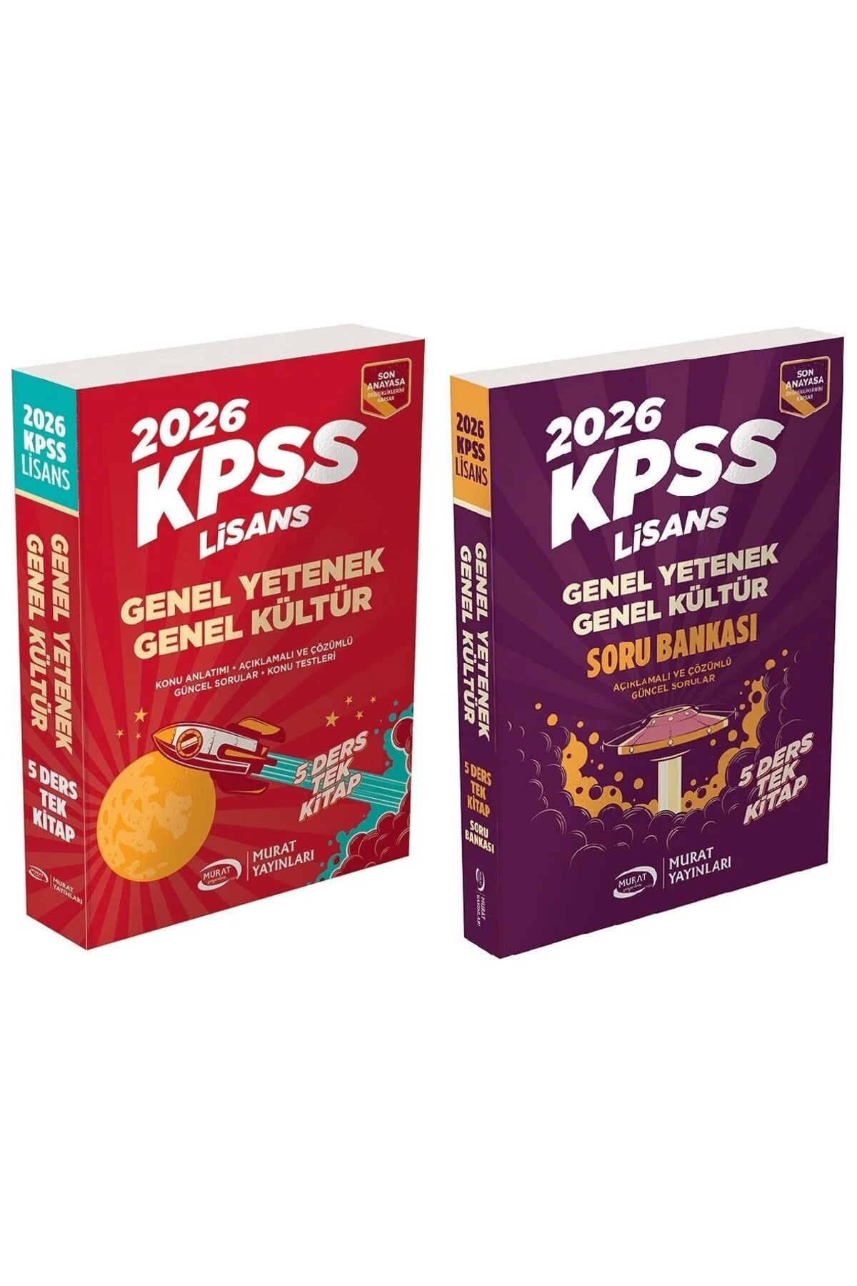 Murat 2026 KPSS Lisans Genel Yetenek Genel Kültür Konu Anlatımlı 