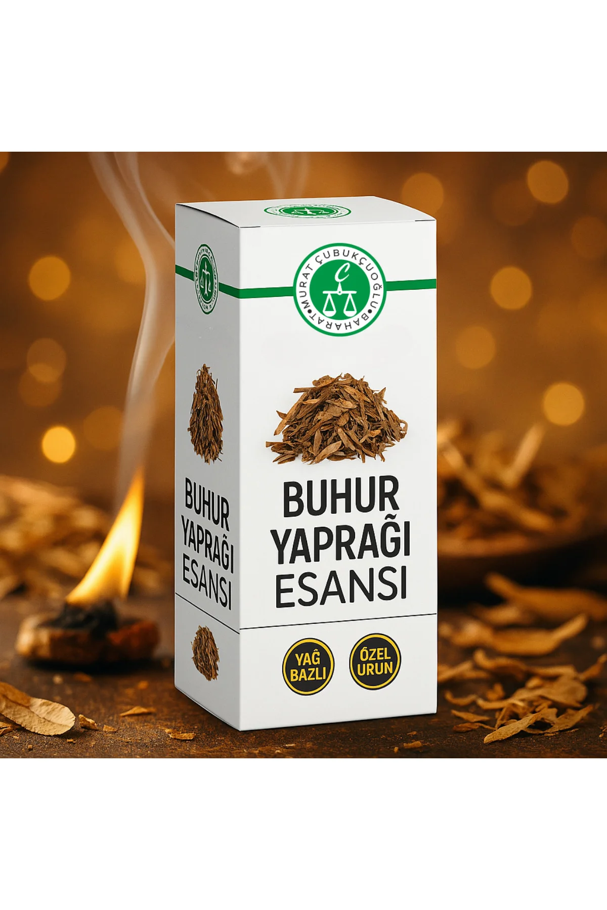 Murat Çubukçuğlu Baharat Buhur Yaprağı Esansı 10cc