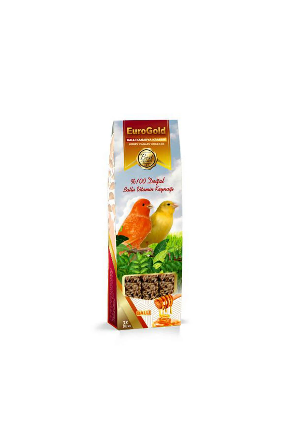 MURATECH KANARYA BALLI KRAKERI ÜÇLÜ 100G X (12712) 2 ADET