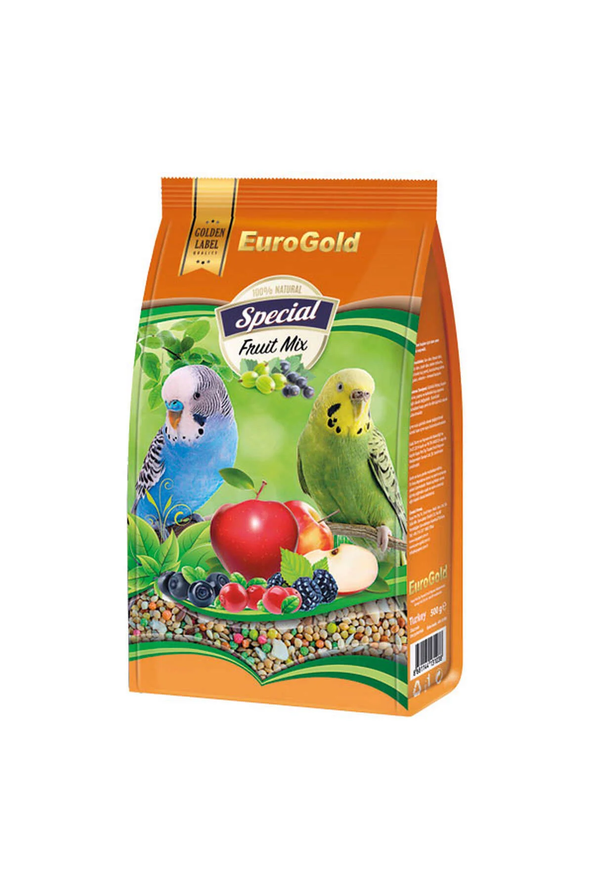 MURATECH SPECIAL MEYVELI MUHABBET KUŞU YEMI 500GR X (12633) 2 ADET