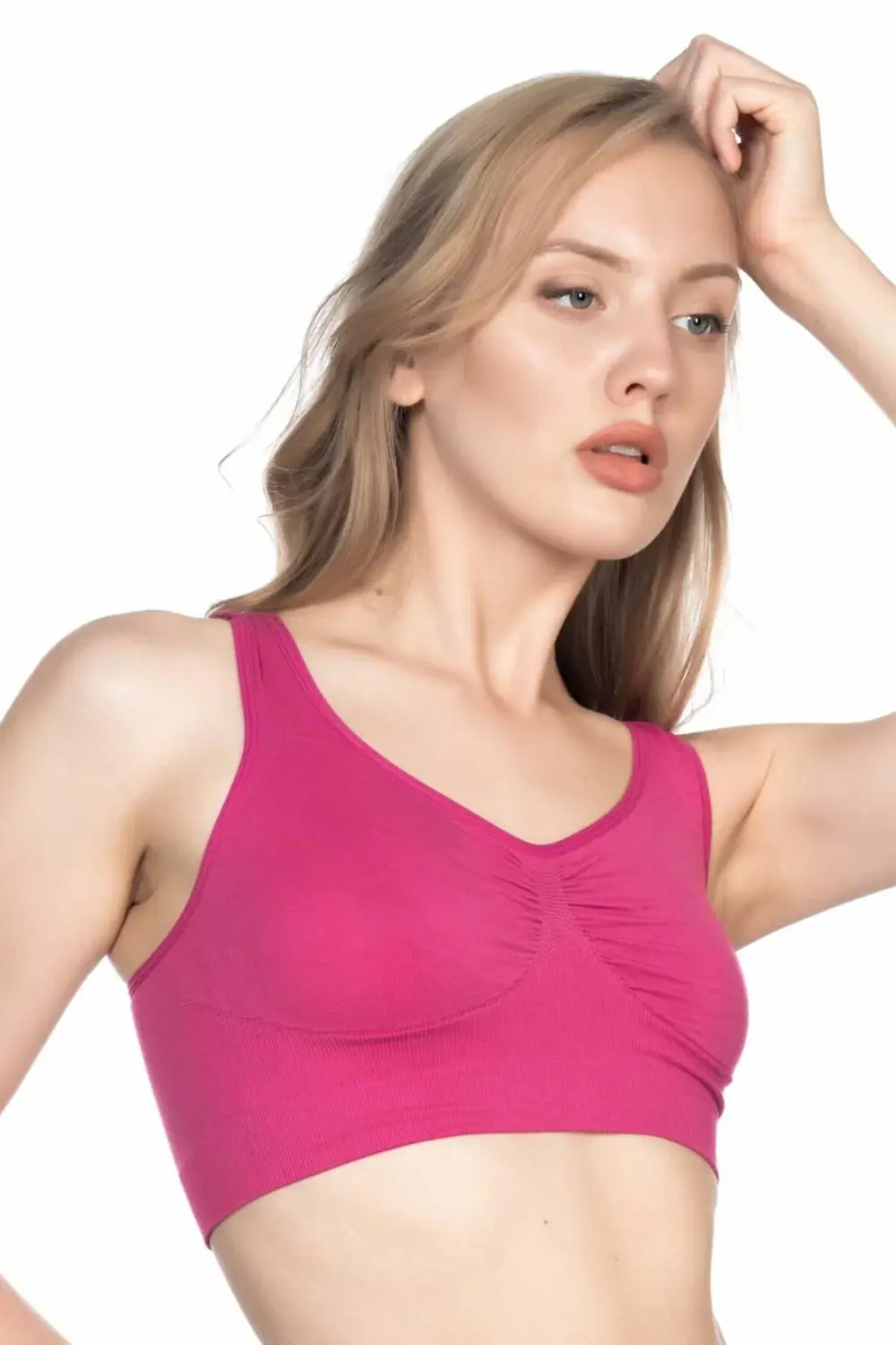 Mürdüm Mı Emay 4001 Soft Sporcu Büstiyer Mürdüm Mı Emay 4001 Soft Sporcu Büstiyer