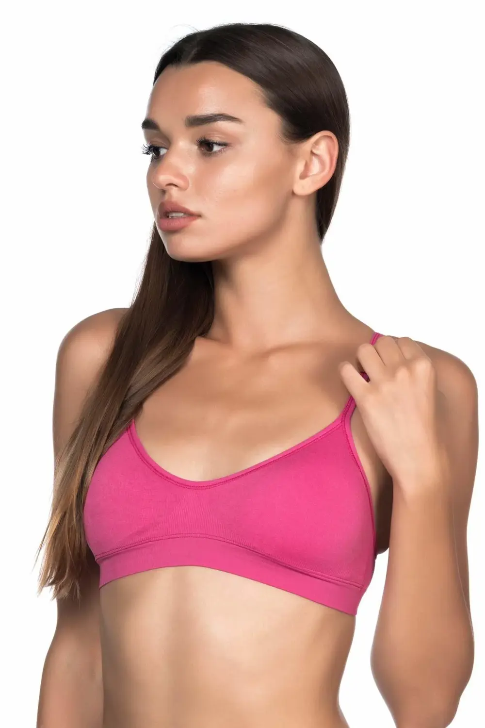 Mürdüm Mı Emay 4020 Pedli İnce Askılı Büstiyer Mürdüm Mı Emay 4020 Pedli İnce Askılı Büstiyer