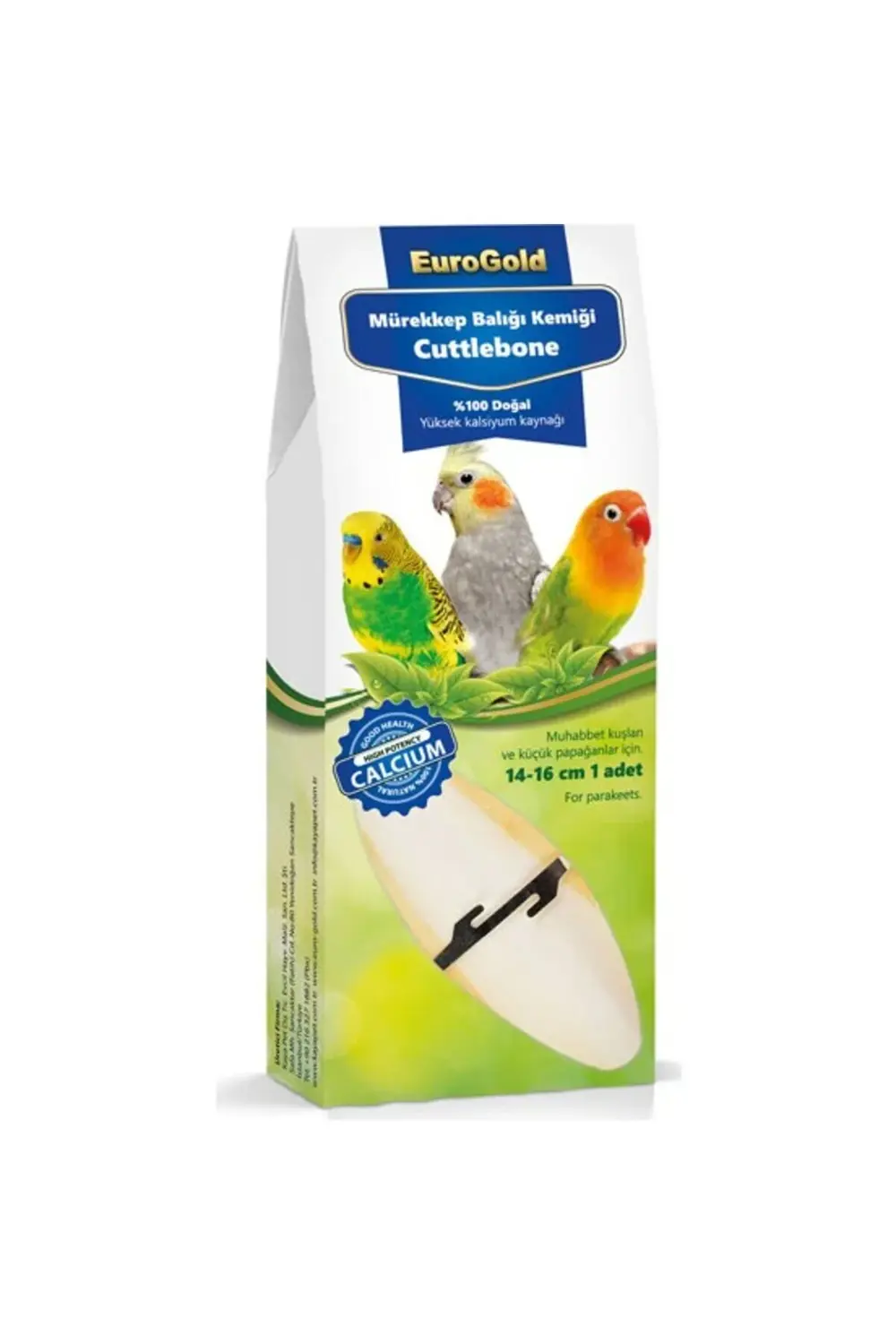 Mürekkep Balığı Kemiği Tekli 14-16 cm