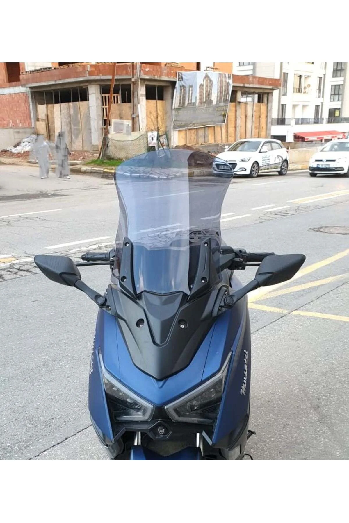 Musatti Glamaro Max 125 Ön Cam 2023-2026 Model 50cm Füme Renkli 4