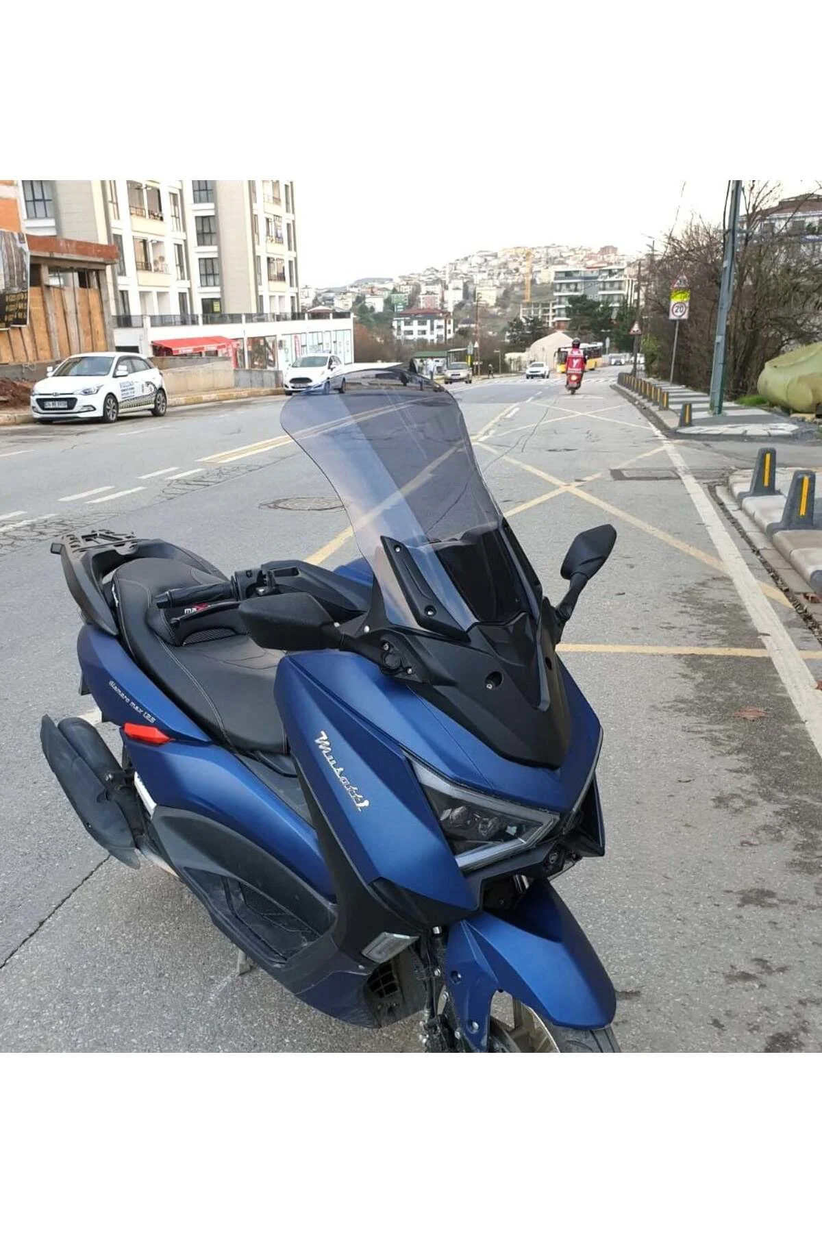 Musatti Glamaro Max 125 Ön Cam 2023-2026 Model 50cm Füme Renkli 4