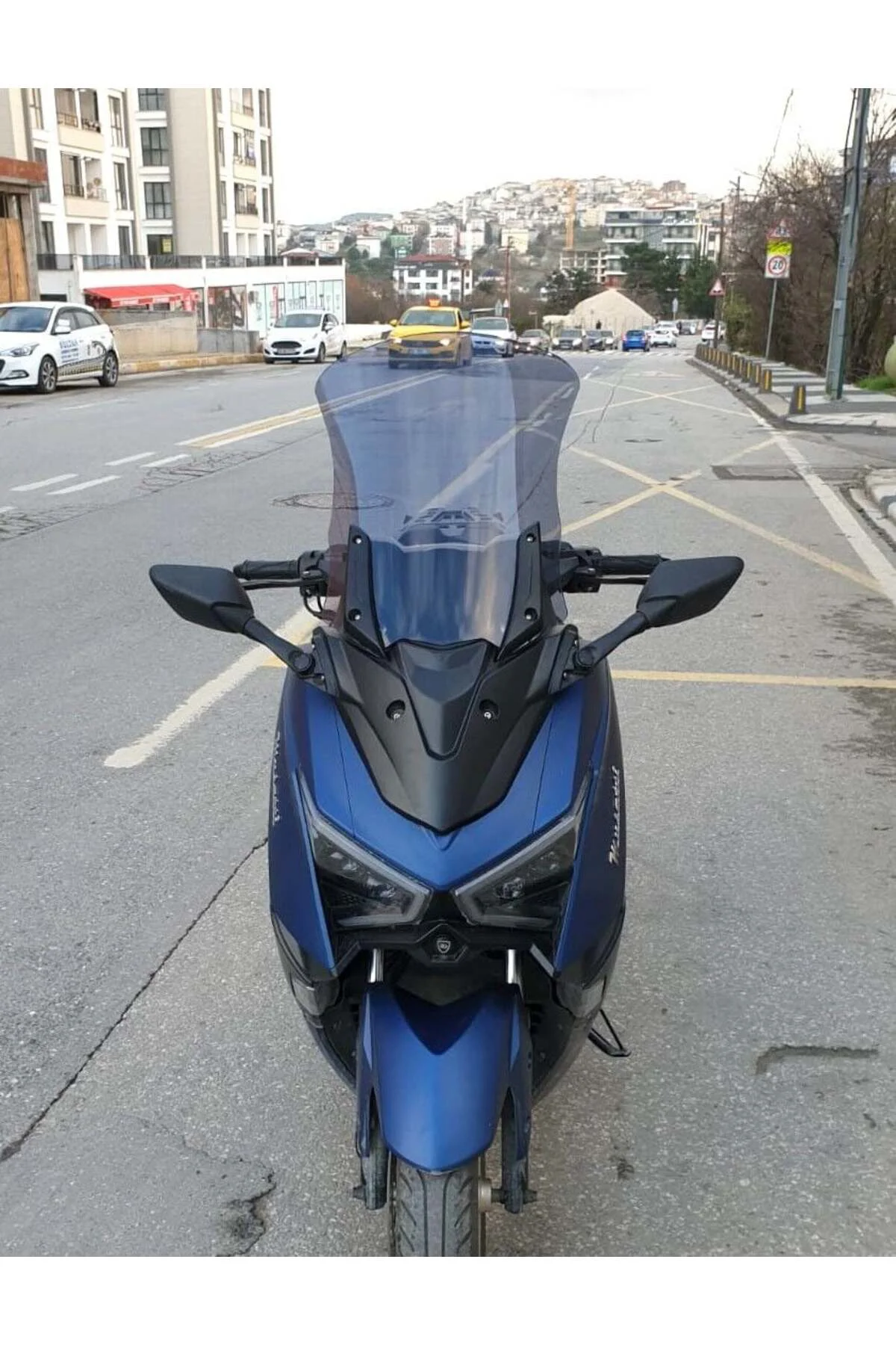 Musatti Glamaro Max 125 Ön Cam 2023-2026 Model 50cm Füme Renkli 4
