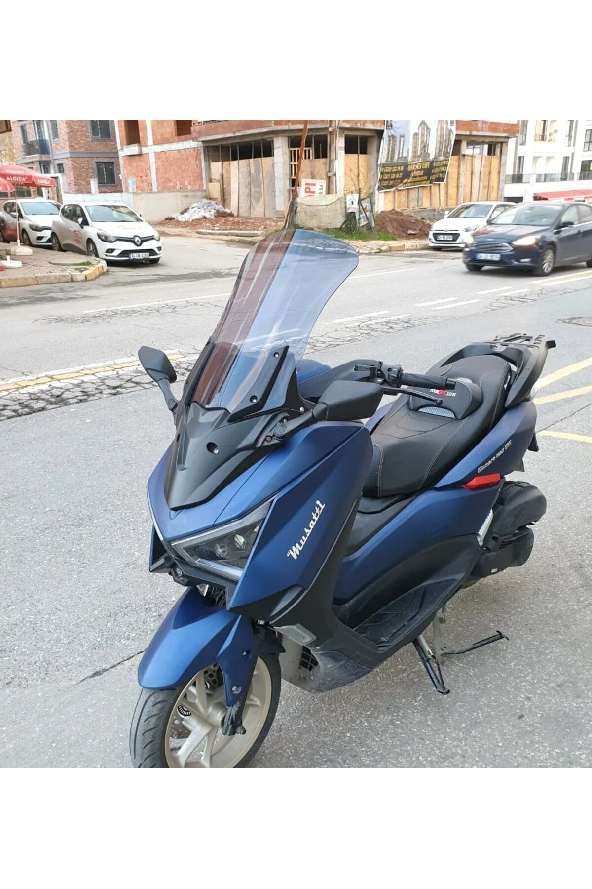 Musatti Glamaro Max 125 Ön Cam 2023-2026 Model 50cm Füme Renkli 4