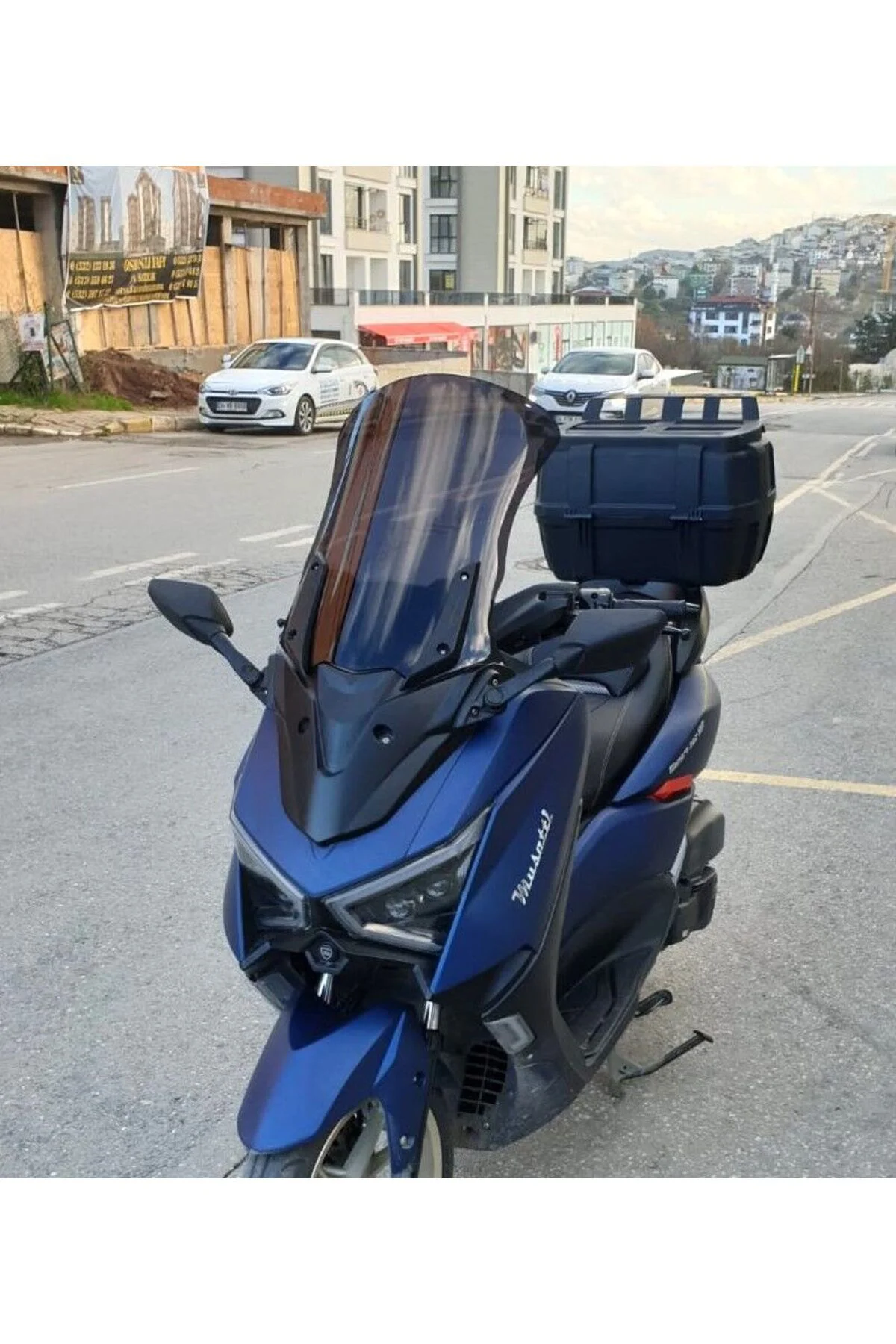 Musatti Glamaro Max 125 Ön Cam 2023-2026 Model 50cm Siyah Renkli 
