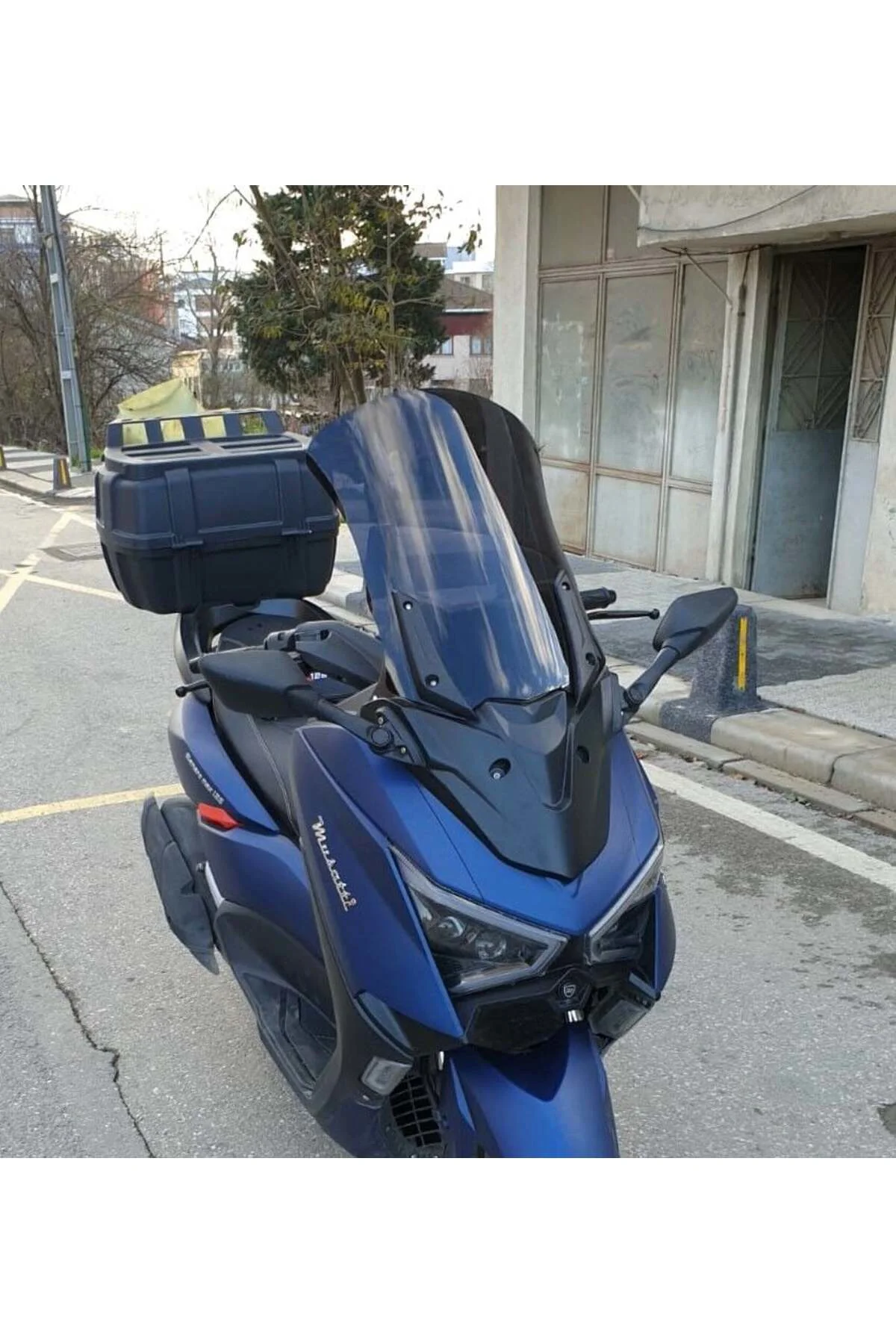 Musatti Glamaro Max 125 Ön Cam 2023-2026 Model 50cm Siyah Renkli 