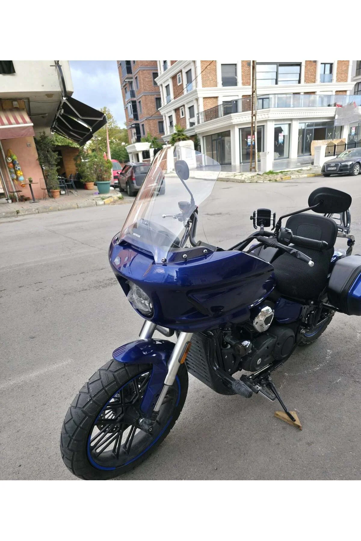 Musatti King Pow 250 Ön Cam 2026-2027 Model 39cm Şeffaf Renkli 4mm - Görsel 3
