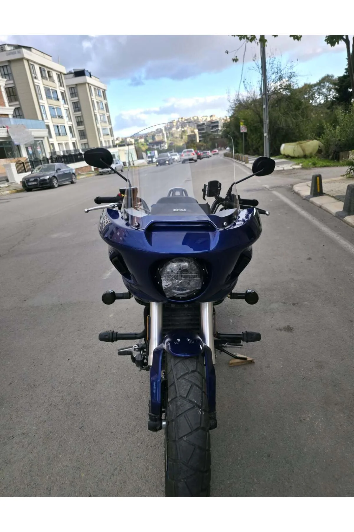 Musatti King Pow 250 Ön Cam 2026-2027 Model 39cm Şeffaf Renkli 4mm - Görsel 5