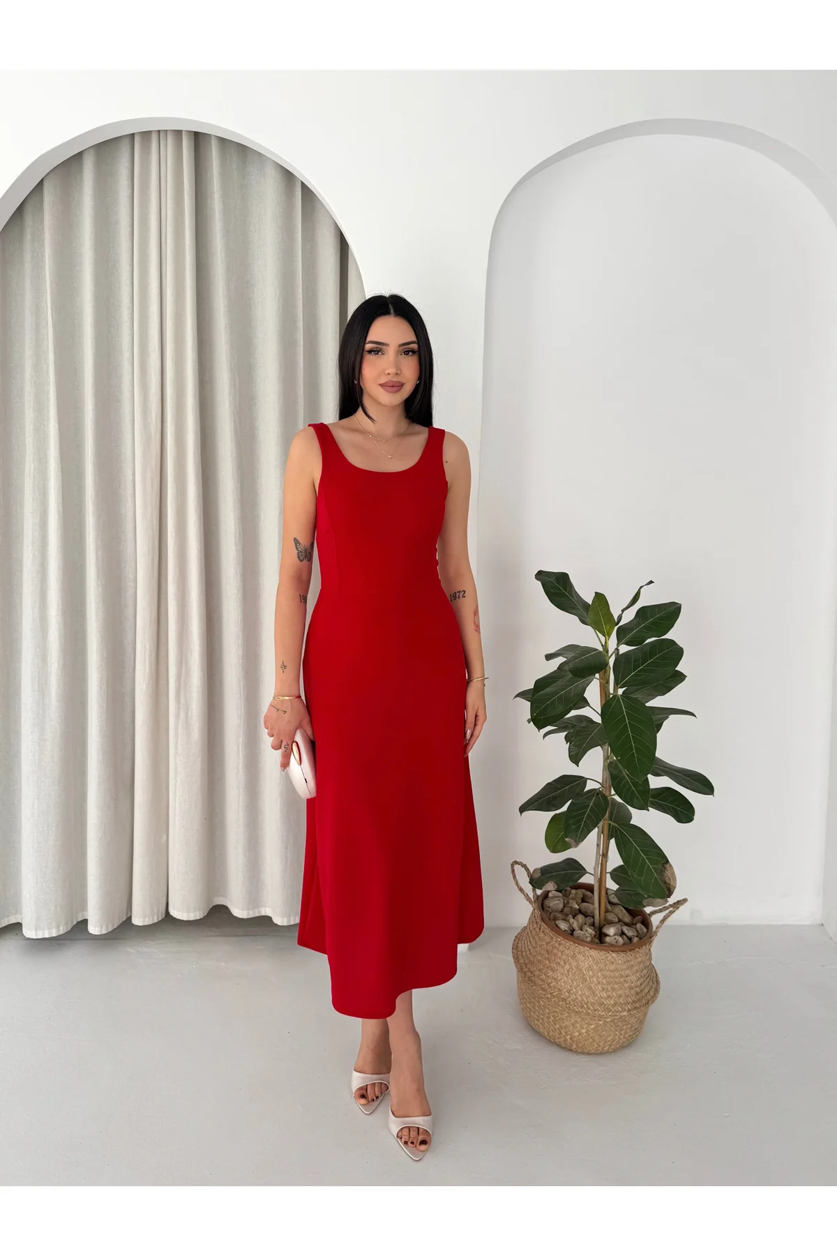 Museum of İnnocence Midi Elbise